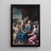 La Vierge en deuil au tombeau - Lorenzo Gramiccia — ingelijst kunstwerk aan de muur