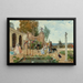 À la Villa Borghese - Lorenzo Valles — ingelijst kunstwerk aan de muur