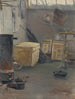 Binnenkant van de studio - Lotten Rönquist — weergave van het kunstwerk