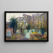 Landschapschilderij lente in het zuiden - Lotten Rönquist — ingelijst kunstwerk aan de muur