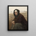De vrouw van de visser - Louis-Alexandre Dubourg — ingelijst kunstwerk aan de muur