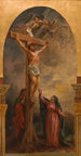 De Christus die zijn kruis draagt - Louis-Antoine-Léon Riesener — weergave van het kunstwerk