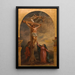 De Christus die zijn kruis draagt - Louis-Antoine-Léon Riesener — ingelijst kunstwerk aan de muur