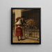 Bezoek aan Artis - Louis-Charles Bombled — ingelijst kunstwerk aan de muur
