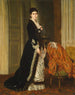 portret van mevrouw Aubry Vites - Louis-François-Prosper Roux — weergave van het kunstwerk