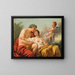 Bacchus en Ariane - Louis-Jean-François Lagrenée — ingelijst kunstwerk aan de muur