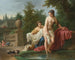 David en Batseba - Louis-Jean-François Lagrenée — weergave van het kunstwerk