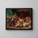 Darius' vrouw sterft - Louis-Jean-François Lagrenée — ingelijst kunstwerk aan de muur