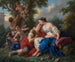 Renaud en Armide - Louis-Jean-François Lagrenée — weergave van het kunstwerk