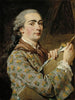Zelfportret - Louis-Jean-François Lagrenée — weergave van het kunstwerk