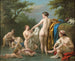 Venus en de nimfen in bad - Louis-Jean-François Lagrenée — weergave van het kunstwerk