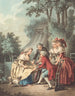 Het Lunch - Louis-Marin Bonnet — weergave van het kunstwerk
