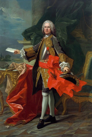 LouisMichel Van Loo - Portrait of Richard Wall 16941778 Spanish Ambassador to Britain.webp