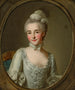 Portrait Painting of a Young Girl - Louis-Michel Van Loo — artwork view