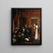 Salon De Mode À Paris - Louis-Robert Carrier-Belleuse — ingelijst kunstwerk aan de muur