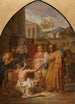 Saint Pierre geneest een kreupele bij de poort van de Tempel van Jeruzalem - Louis-Vincent-Léon Pallière — weergave van het kunstwerk