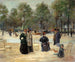Aux Champs-Élysées - Louis Abel-Truchet — weergave van het kunstwerk