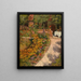 Pergola, tuin vol bloemen - Louis Abel - Truchet — ingelijst kunstwerk aan de muur