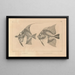 Recherches sur les poissons fossiles Pl342 - Louis Agassiz — ingelijst kunstwerk aan de muur