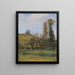 Bloesem van de appelboom - Louis Aimé Japy — ingelijst kunstwerk aan de muur
