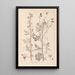 Herbier de la flore française Pl0032 - Louis Antoine Cusin — ingelijst kunstwerk aan de muur