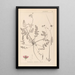 Herbier de la flore française Pl0087 - Louis Antoine Cusin — ingelijst kunstwerk aan de muur