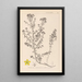 Herbier de la flore française Pl0099 - Louis Antoine Cusin — ingelijst kunstwerk aan de muur