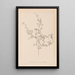 Herbier de la flore française Pl0250 - Louis Antoine Cusin — ingelijst kunstwerk aan de muur
