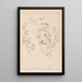 Herbier de la flore française Pl0273 - Louis Antoine Cusin — ingelijst kunstwerk aan de muur