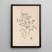 Herbier de la flore française Pl0282 - Louis Antoine Cusin — ingelijst kunstwerk aan de muur
