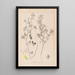 Herbier de la flore française Pl0308 - Louis Antoine Cusin — ingelijst kunstwerk aan de muur