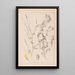 Herbier de la flore française Pl0310 - Louis Antoine Cusin — ingelijst kunstwerk aan de muur