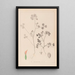 Herbier de la flore française Pl0348 - Louis Antoine Cusin — ingelijst kunstwerk aan de muur
