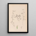 Herbier de la flore française Pl0363 - Louis Antoine Cusin — ingelijst kunstwerk aan de muur