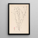 Herbier de la flore française Pl0373 - Louis Antoine Cusin — ingelijst kunstwerk aan de muur