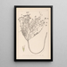 Herbier de la flore française Pl0374 - Louis Antoine Cusin — ingelijst kunstwerk aan de muur