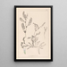 Herbier de la flore française Pl0400 - Louis Antoine Cusin — ingelijst kunstwerk aan de muur