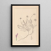 Herbier de la flore française Pl0412 - Louis Antoine Cusin — ingelijst kunstwerk aan de muur