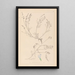 Herbier de la flore française Pl0415 - Louis Antoine Cusin — ingelijst kunstwerk aan de muur