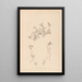 Herbier de la flore française Pl0433 - Louis Antoine Cusin — ingelijst kunstwerk aan de muur
