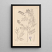 Herbier de la flore française Pl0438 - Louis Antoine Cusin — ingelijst kunstwerk aan de muur