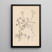 Herbier de la flore française Pl0449 - Louis Antoine Cusin — ingelijst kunstwerk aan de muur
