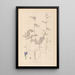 Herbier de la flore française Pl0452 - Louis Antoine Cusin — ingelijst kunstwerk aan de muur