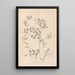 Herbier de la flore française Pl0467 - Louis Antoine Cusin | Reproduction — ingelijst kunstwerk aan de muur