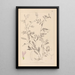 Herbier de la flore française Pl0480 - Louis Antoine Cusin — ingelijst kunstwerk aan de muur