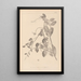 Herbier de la flore française Pl0494 - Louis Antoine Cusin — ingelijst kunstwerk aan de muur