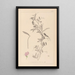 Herbier de la flore française Pl0509 - Louis Antoine Cusin — ingelijst kunstwerk aan de muur