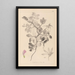 Herbier de la flore française Pl0514 - Louis Antoine Cusin — ingelijst kunstwerk aan de muur