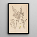 Herbier de la flore française Pl0915 - Louis Antoine Cusin — ingelijst kunstwerk aan de muur