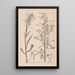 Herbier de la flore française Pl1016 - Louis Antoine Cusin — ingelijst kunstwerk aan de muur